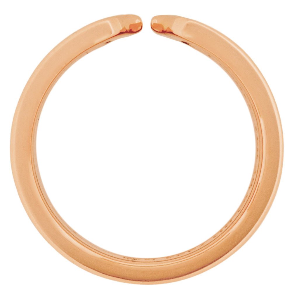 CARTIER Pink Gold 2C Ring Size 4.75 - Picture 3 of 6